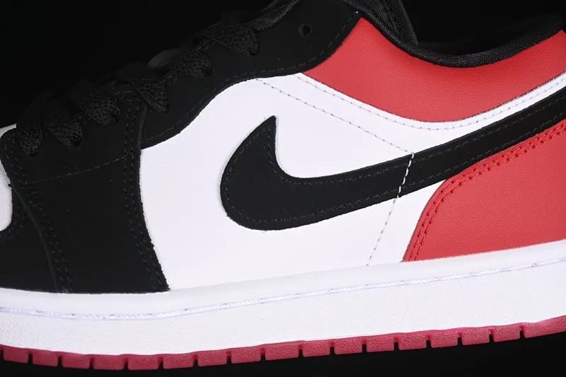 All categories Air Jordan Jordan series basketball shoes Air Jordan 1 Low G version pure original Air Jordan 1 Low "White Black Gym Red" AJ1 Joe 1 black toe 2.0 low-top cultural casual sneakers IB8971-106